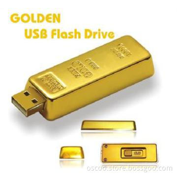 golden bar usb flash drive, China manufacturer